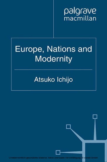 Europe, Nations and Modernity main product photo