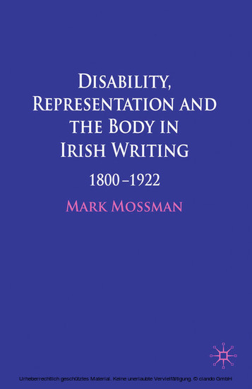 Disability, Representation and the Body in Irish Writing main product photo