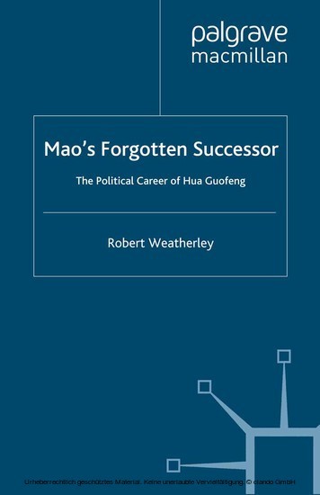 Mao's Forgotten Successor main product photo