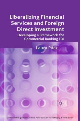 Liberalizing Financial Services and Foreign Direct Investment