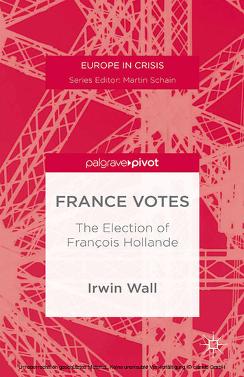 France Votes: The Election of François Hollande main product photo
