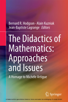 The Didactics of Mathematics: Approaches and Issues