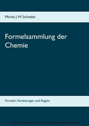 Formelsammlung der Chemie