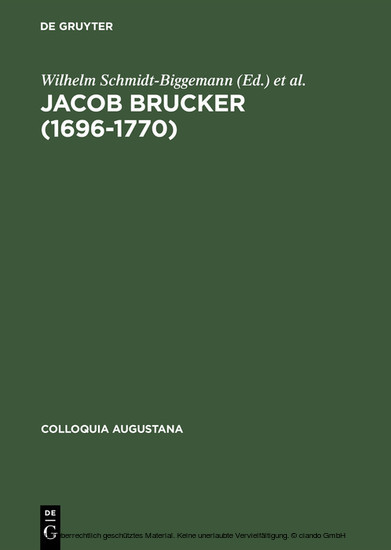 Jacob Brucker (1696-1770) main product photo