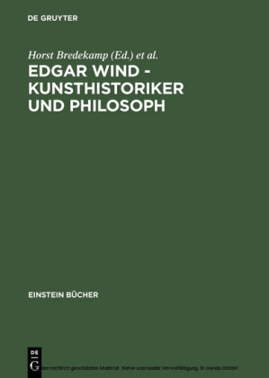 Edgar Wind - Kunsthistoriker und Philosoph