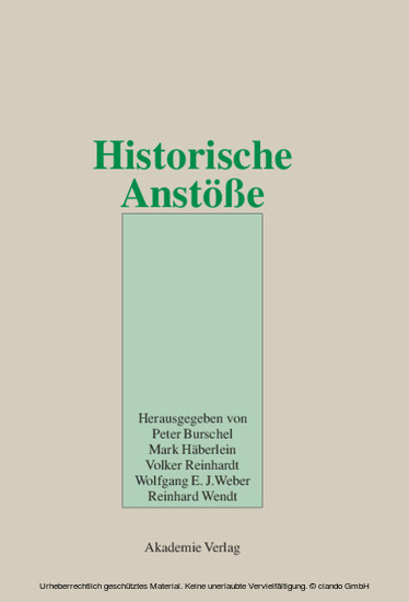 Historische Anstöße main product photo