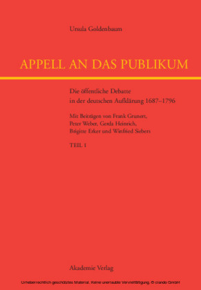 Appell an das Publikum