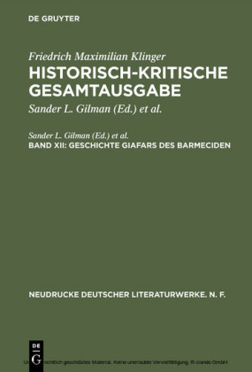 Geschichte Giafars des Barmeciden