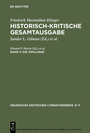 Die Zwillinge main product photo