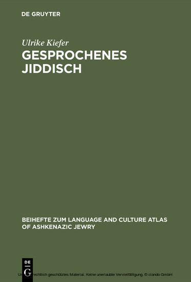 Gesprochenes Jiddisch main product photo