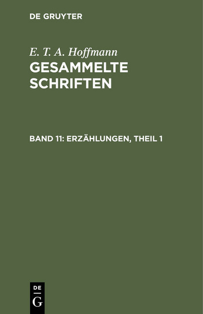 Erzählungen, Theil 1 main product photo