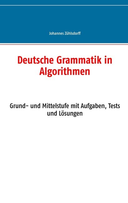 Deutsche Grammatik in Algorithmen main product photo