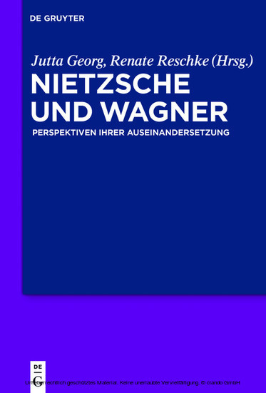 Nietzsche und Wagner main product photo