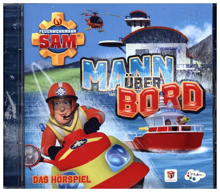 Feuerwehrmann Sam - Mann über Bord, 1 Audio-CD, 1 Audio-CD main product photo