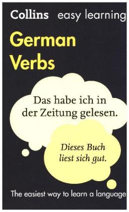 Easy Learning German Verbs