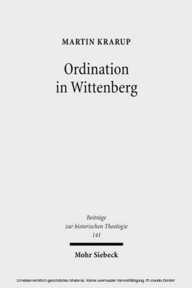 Ordination in Wittenberg