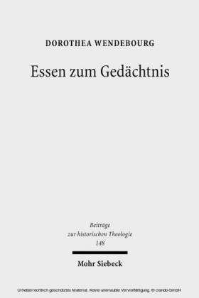 Essen zum Gedächtnis