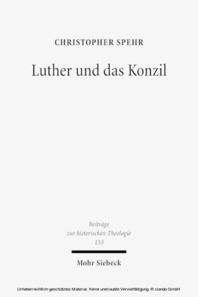 Luther und das Konzil