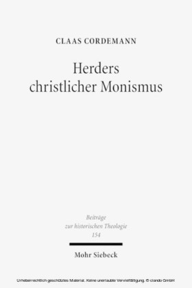 Herders christlicher Monismus