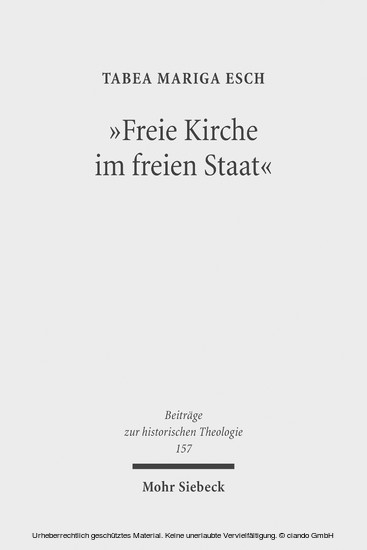 'Freie Kirche im freien Staat' main product photo