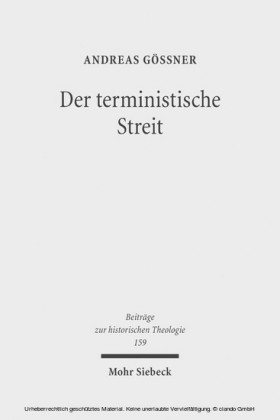 Der terministische Streit