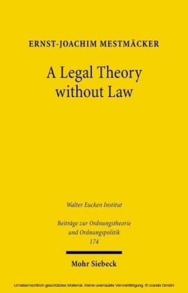 A Legal Theory without Law