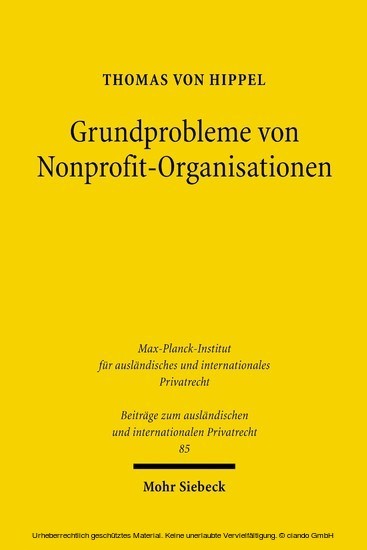 Grundprobleme von Nonprofit-Organisationen main product photo