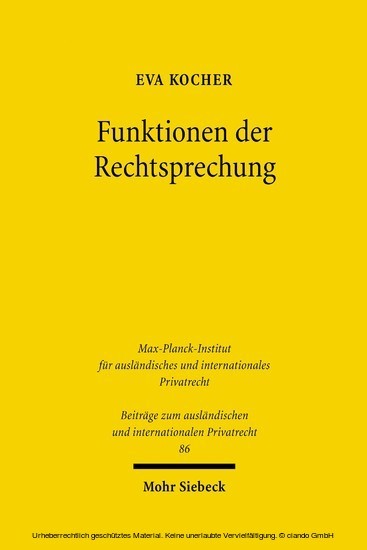 Funktionen der Rechtsprechung main product photo