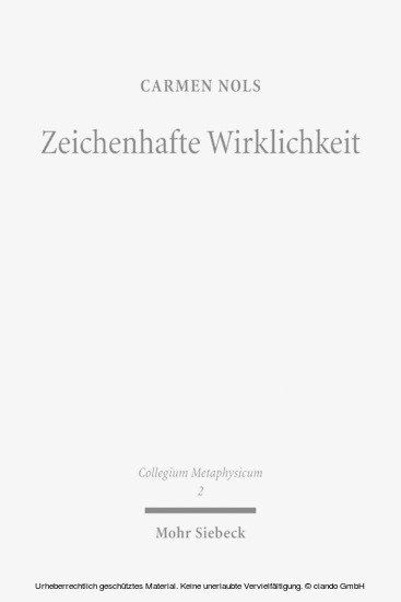Zeichenhafte Wirklichkeit main product photo