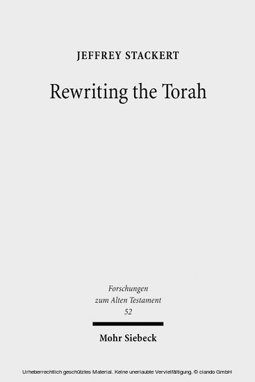 Rewriting the Torah main product photo