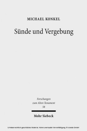 Sünde und Vergebung