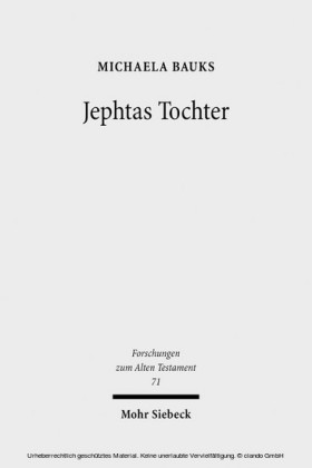 Jephtas Tochter