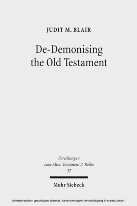 De-Demonising the Old Testament
