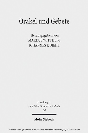Orakel und Gebete main product photo