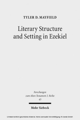 Literary Structure and Setting in Ezekiel