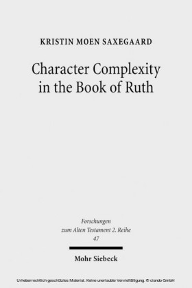 Character Complexity in the Book of Ruth