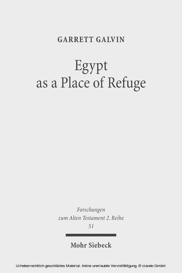 Egypt as a Place of Refuge main product photo