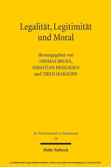 Legalität, Legitimität und Moral main product photo