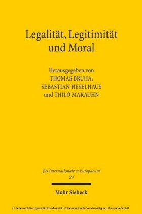 Legalität, Legitimität und Moral