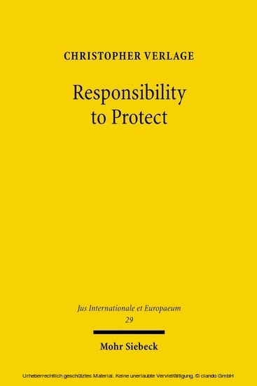 Responsibility to Protect main product photo