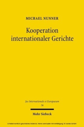Kooperation internationaler Gerichte