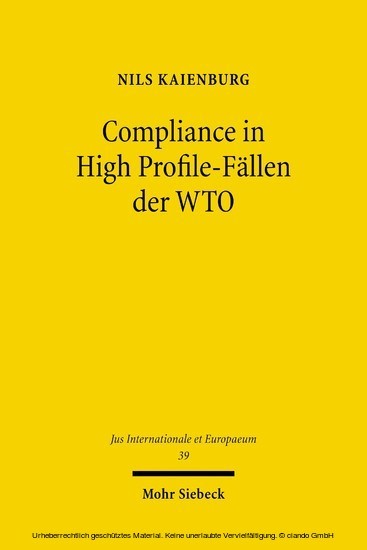 Compliance in High Profile-Fällen der WTO main product photo