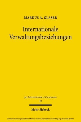 Internationale Verwaltungsbeziehungen