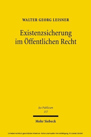Existenzsicherung im Öffentlichen Recht main product photo