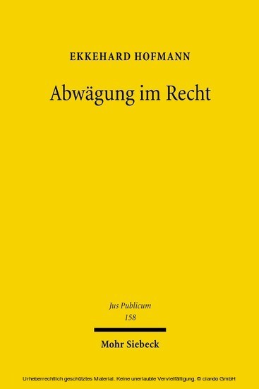 Abwägung im Recht main product photo