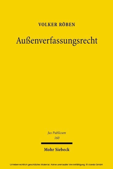 Außenverfassungsrecht main product photo