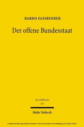 Der offene Bundesstaat