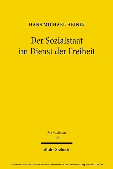 Der Sozialstaat im Dienst der Freiheit main product photo