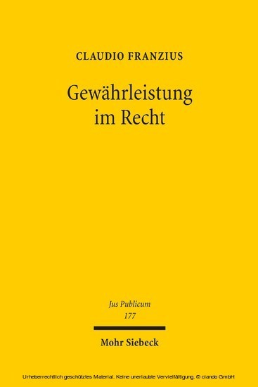 Gewährleistung im Recht main product photo