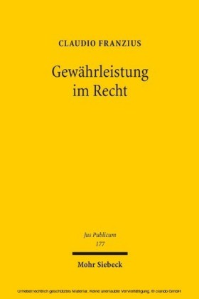 Gewährleistung im Recht